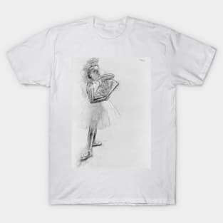 Dancer with a Fan by Edgar Degas T-Shirt